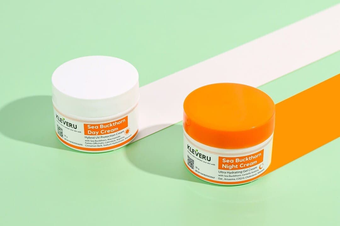 Introducing The Long-Awaited Products: KLEVERU Sea Buckthorn Day Cream and Sea Buckthorn Night Cream
